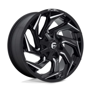 Fuel – D753 REACTION – Black – 20″x9″ 20mm – Summer Wheels – D75320908257